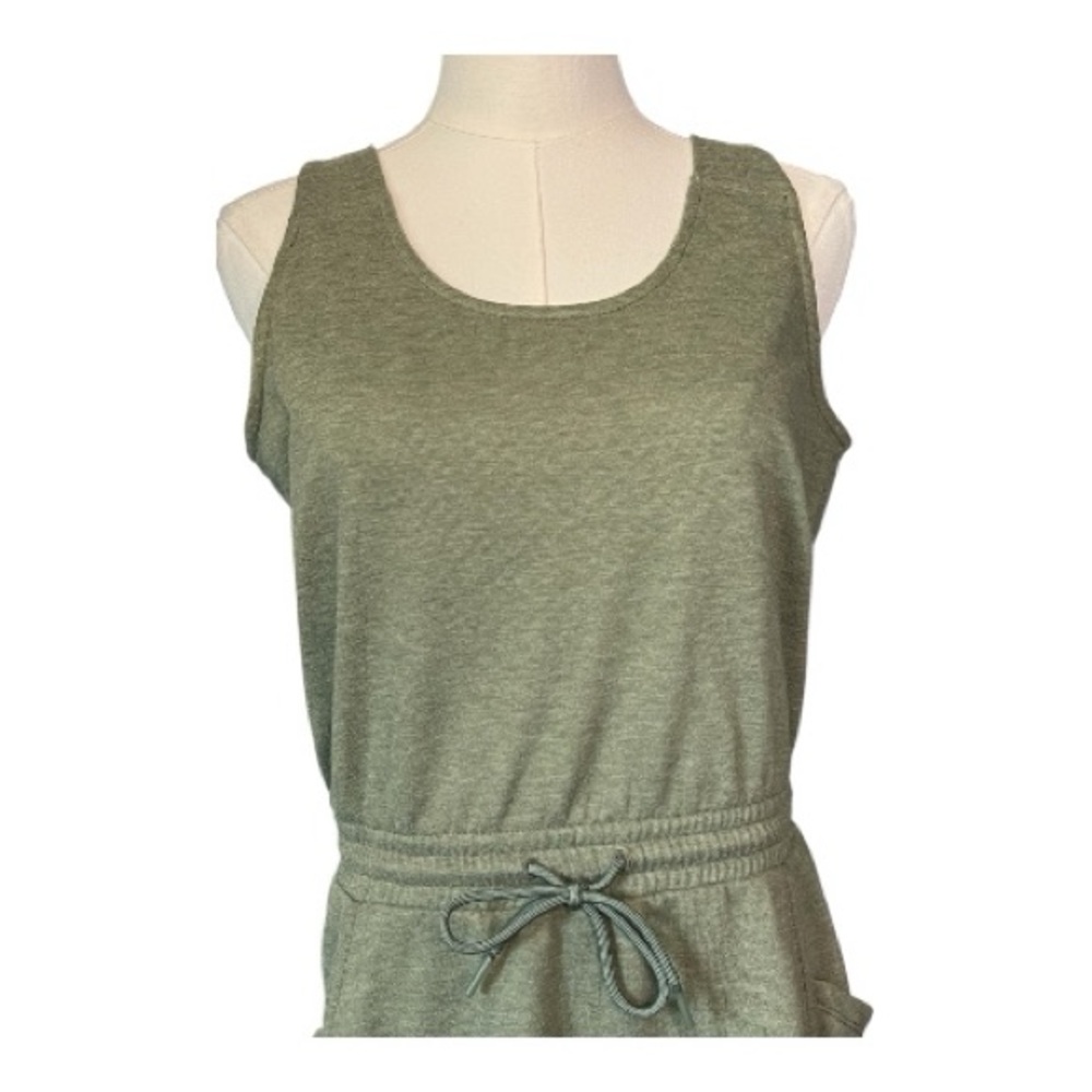 EUC Title Nine bonfire tank dress – olive green – size S - Picture 2 of 9